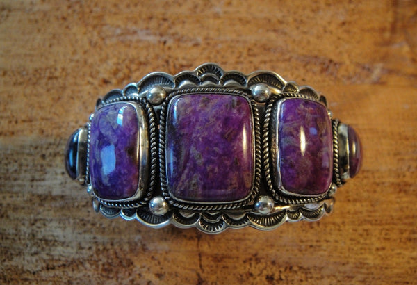 Sugilite Cuff Bracelet