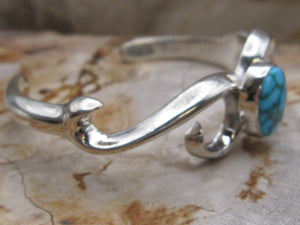Beautiful Blue Turquoise Cuff Bracelet