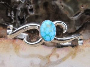 Beautiful Blue Turquoise Cuff Bracelet