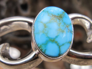 Beautiful Blue Turquoise Cuff Bracelet