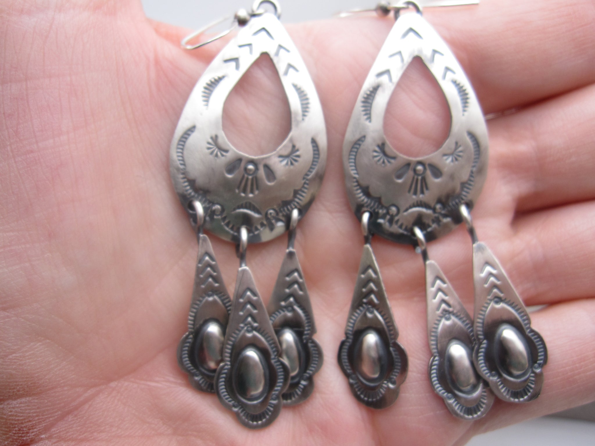 Sterling Silver Plumeria Earrings - Open 3 Flower Dangle | Royal Hawaiian  Heritage Jewelry