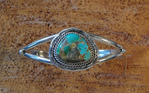 Boulder Turquoise Sterling Silver Bracelet