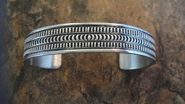 Men's Sterling Silver Cuff