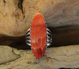Spiny Oyster Sterling Silver Ring