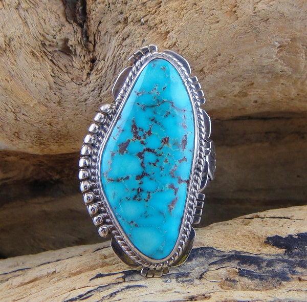 Kingman Turquoise Sterling Silver Ring