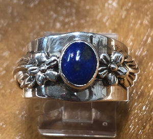 Sterling Silver Lapis Ring