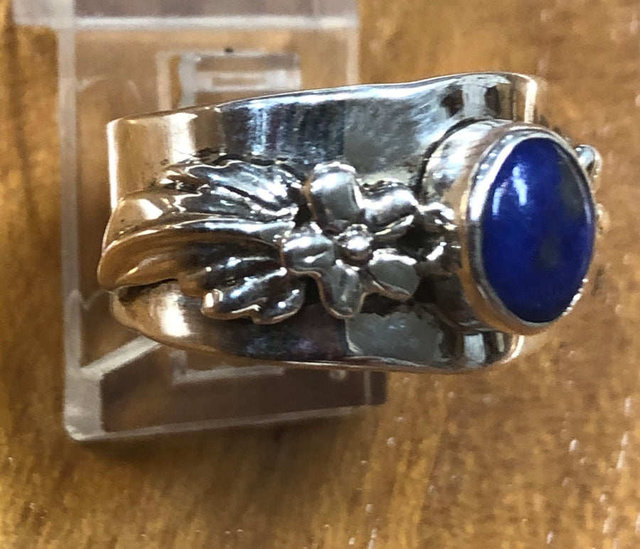 Sterling Silver Lapis Ring