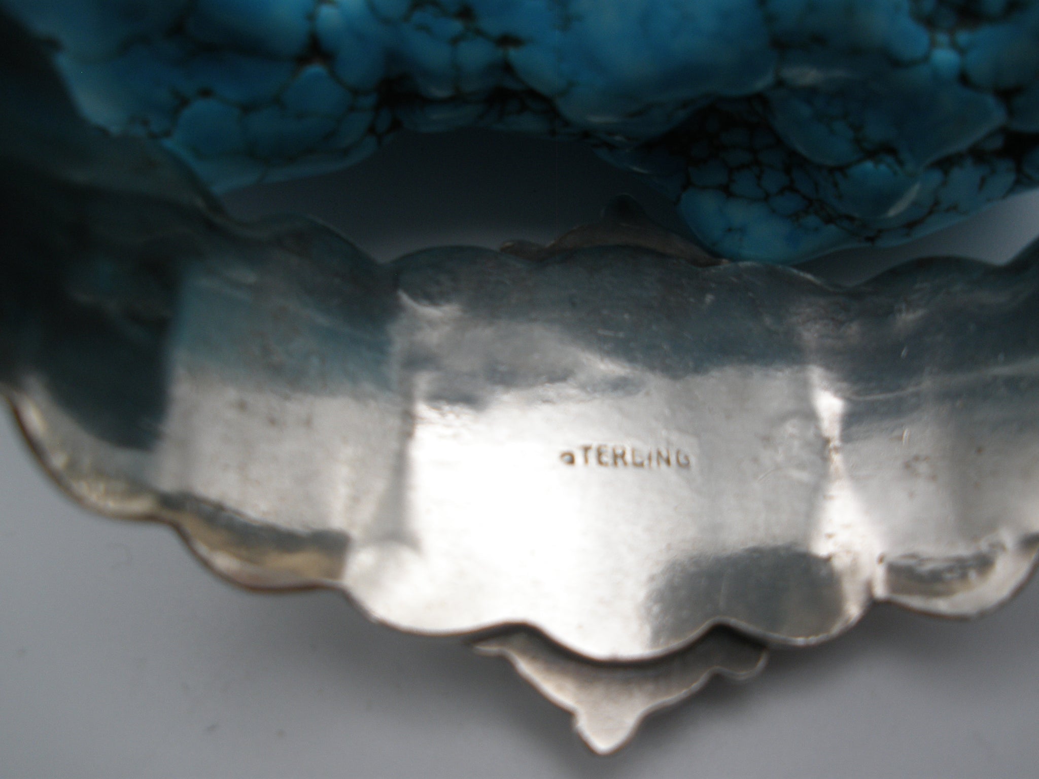 Vintage Green Turquoise Cuff Bracelet