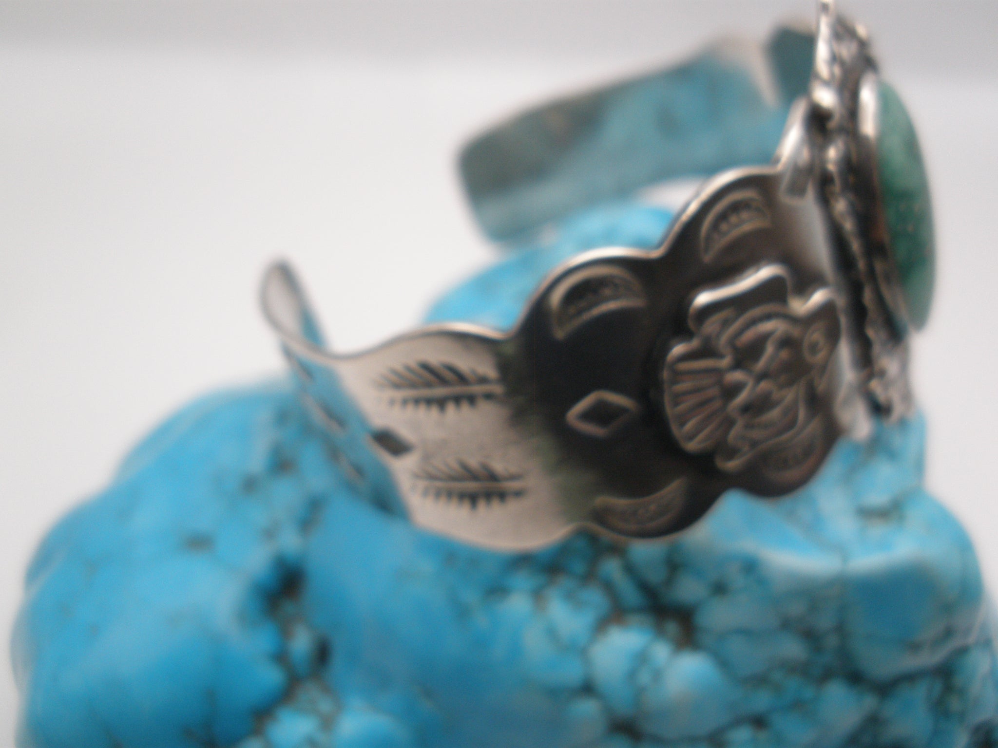 Green turquoise shop cuff bracelet